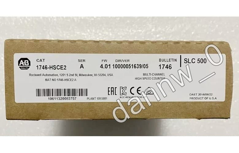 1PC new in box AB 1746-HSCE2/A multi-channel high speed counter module * lh