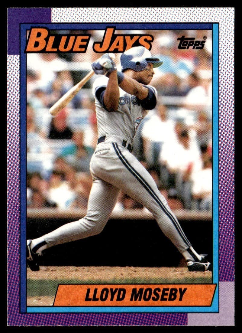1990 Topps Lloyd Moseby Toronto Blue Jays #779