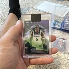 Topps 2024-25 Midnight Night Vision Anthony Edwards #NV-4 1/1 🔥