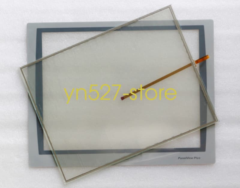 1PC NEW For 2711P-T15C22D9P /A 10wire Protective Film+Touch Screen Glass