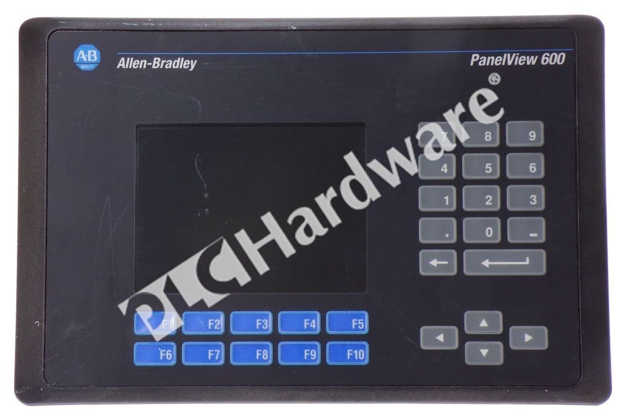 Allen Bradley 2711-K6C8 /B PanelView 600 5.7" Keypad/Color RS-232/DH+ Terminal