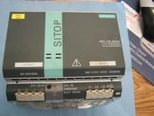Siemens Model: 6EP1436-3BA00 SITOP Power 20 Power Supply. DC 24V/20A 