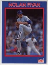 1990 Starline Long John Silver #13 Nolan Ryan Texas Rangers