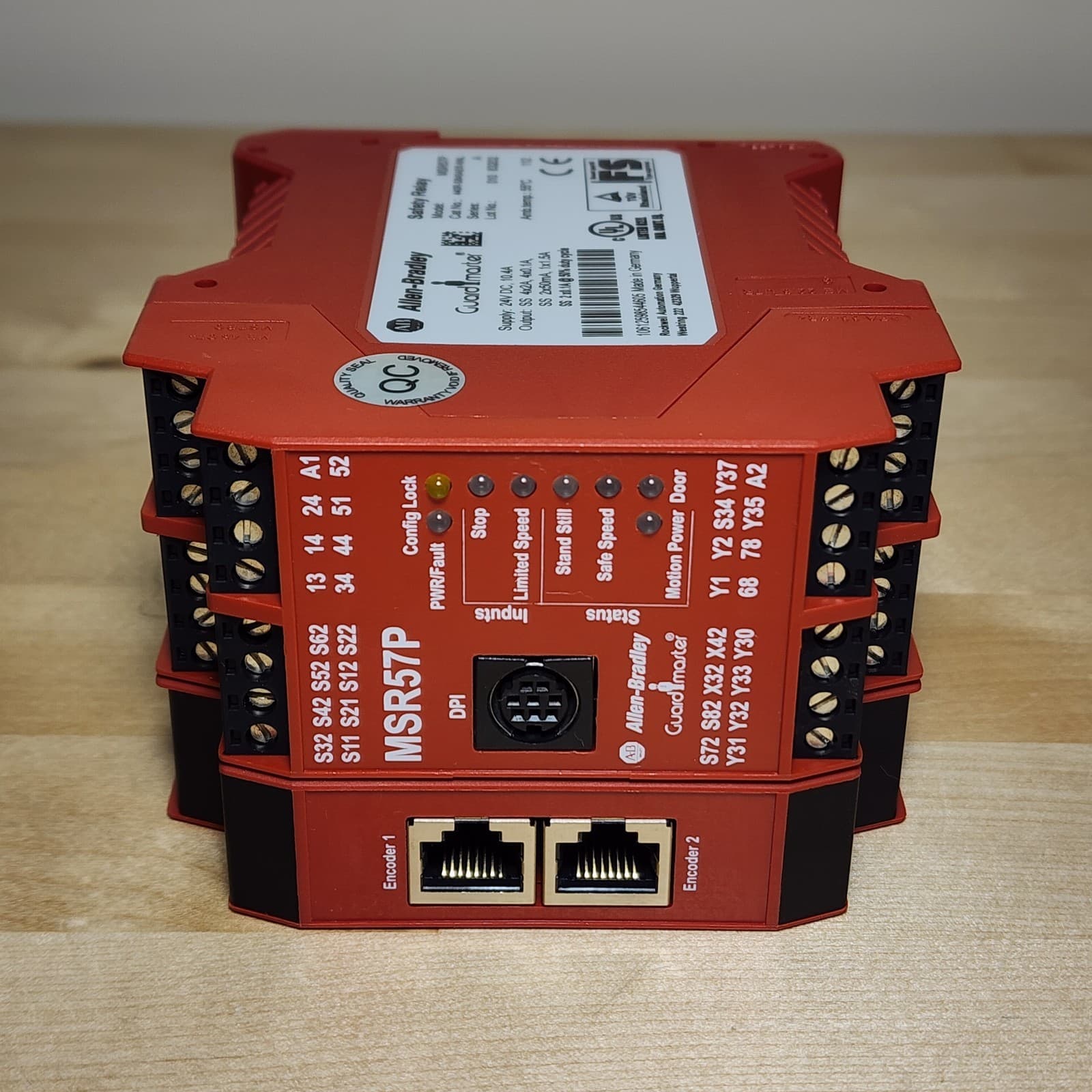 Allen-Bradley 440R-S845AER-NNL Safety Relay MSR57 24VDC