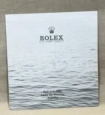 ROLEX Vintage 1984 Price List Spain 16800 16550 16760 16750 Daytona 6265 6263 /