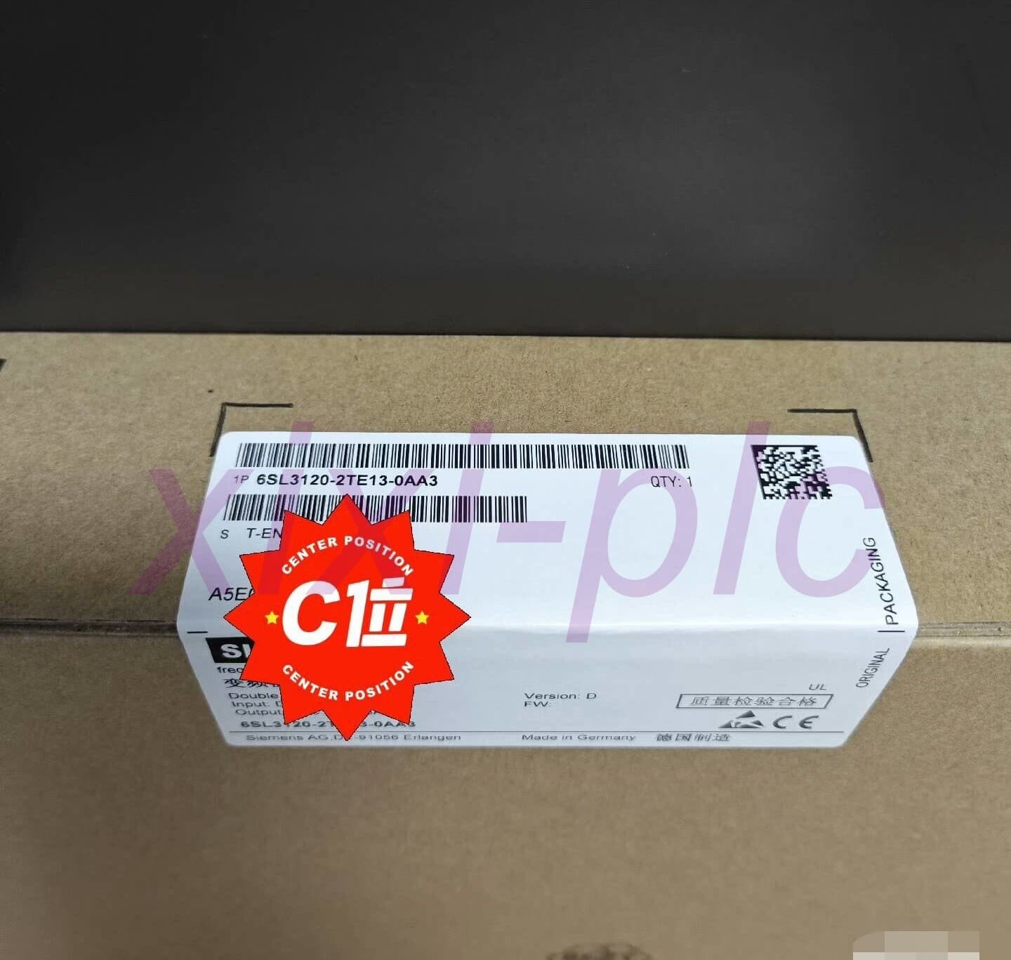 1PCS NEW Siemens 6SL3120-2TE13-0AA3 Dual axis 3A driver DHL Express Delivery