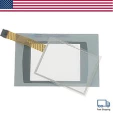 7" Touch Screen Glass Panel +Overlay Film New For ALLEN BRADLEY 2711P-RDT7C