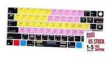 XSKN Serato DJ Shortcuts US Layout Silicone Keyboard Cover Skin for Apple 