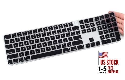  Keyboard Cover for 2024 Apple Magic Magic Keyboard w/ Numeric Keypad(2024+)