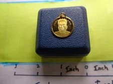 JUDY GARLAND WIZARD OF OZ ACTRESS SINGER MEDAL  RARE 18KT GOLD COIN ONLY 1 EBAY