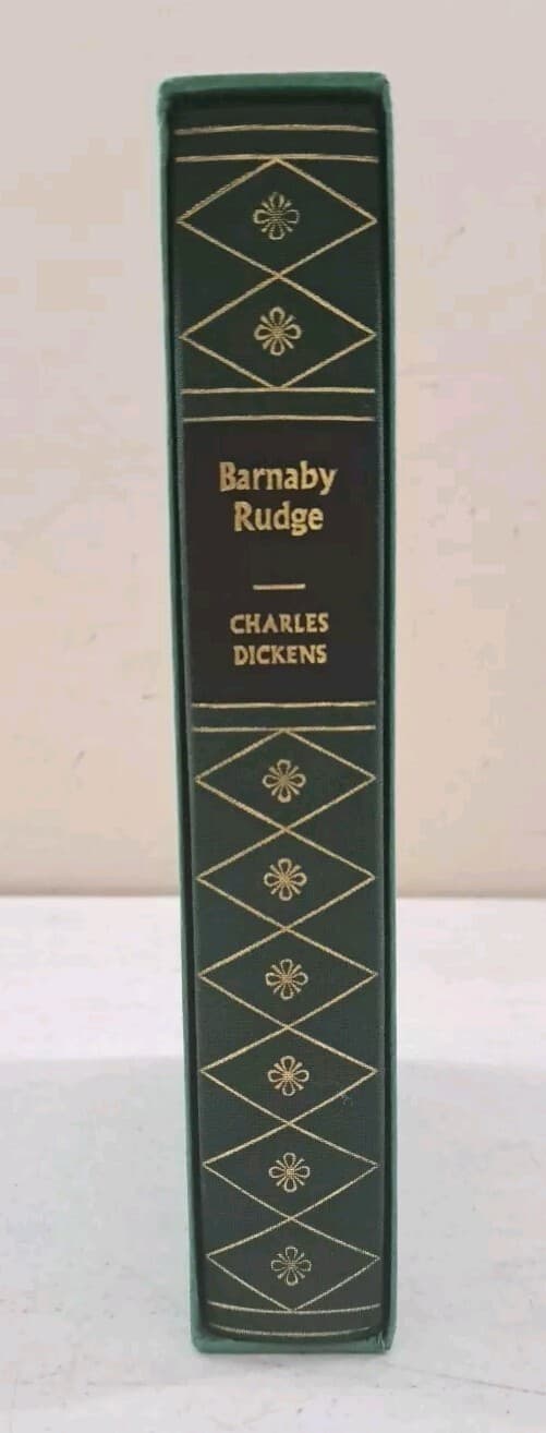 Folio Society 1987 Printing of Barnaby Rudge by Charles Dickens-SLIP COVER