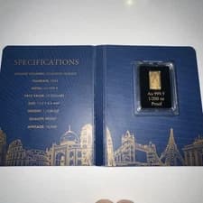  Gold Bar 1/200 Th oz Landmarks of the World Collection lowest price on eBay