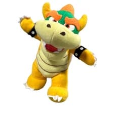 VTG Bowser Super Mario Bros Toysite Nintendo 64 N64 2001 Posable Plush Figure