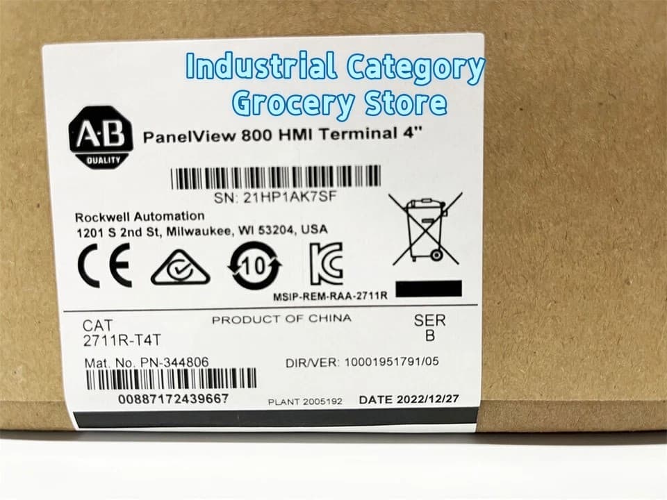 1PCS NEW ALLEN BRADLEY 2711R-T4T PANELVIEW 800 4.3" HMI TOUCH SCREEN