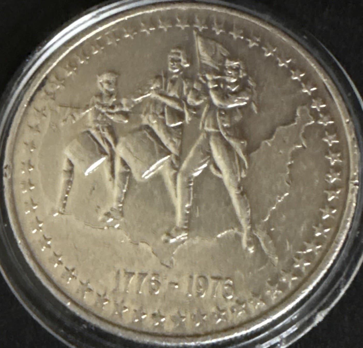 1oz 1776-1976 U.S. Second Centennial Constitutional America .999 Silver Rare