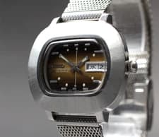 OH *Exc+5* Seiko Lord Matic LM 5606-5011 Brown Dial Automatic Men's Watch JAPAN