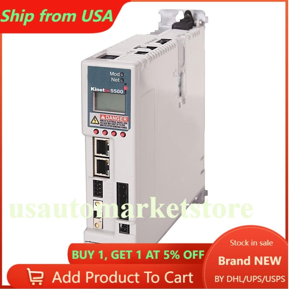 2198-H015-ERS Kinetix 5500 Servo Drive, 12.5 Amp Peak Brand New Genuine Product