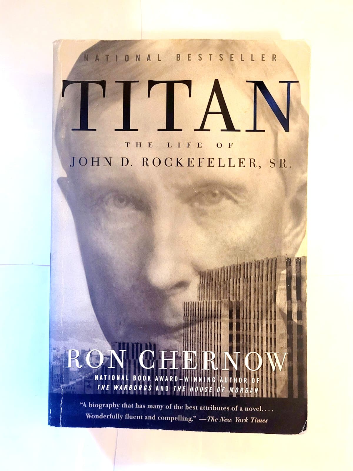 Titan The Life of John D Rockefeller Sr Ron Chernow Biography Free Shipping