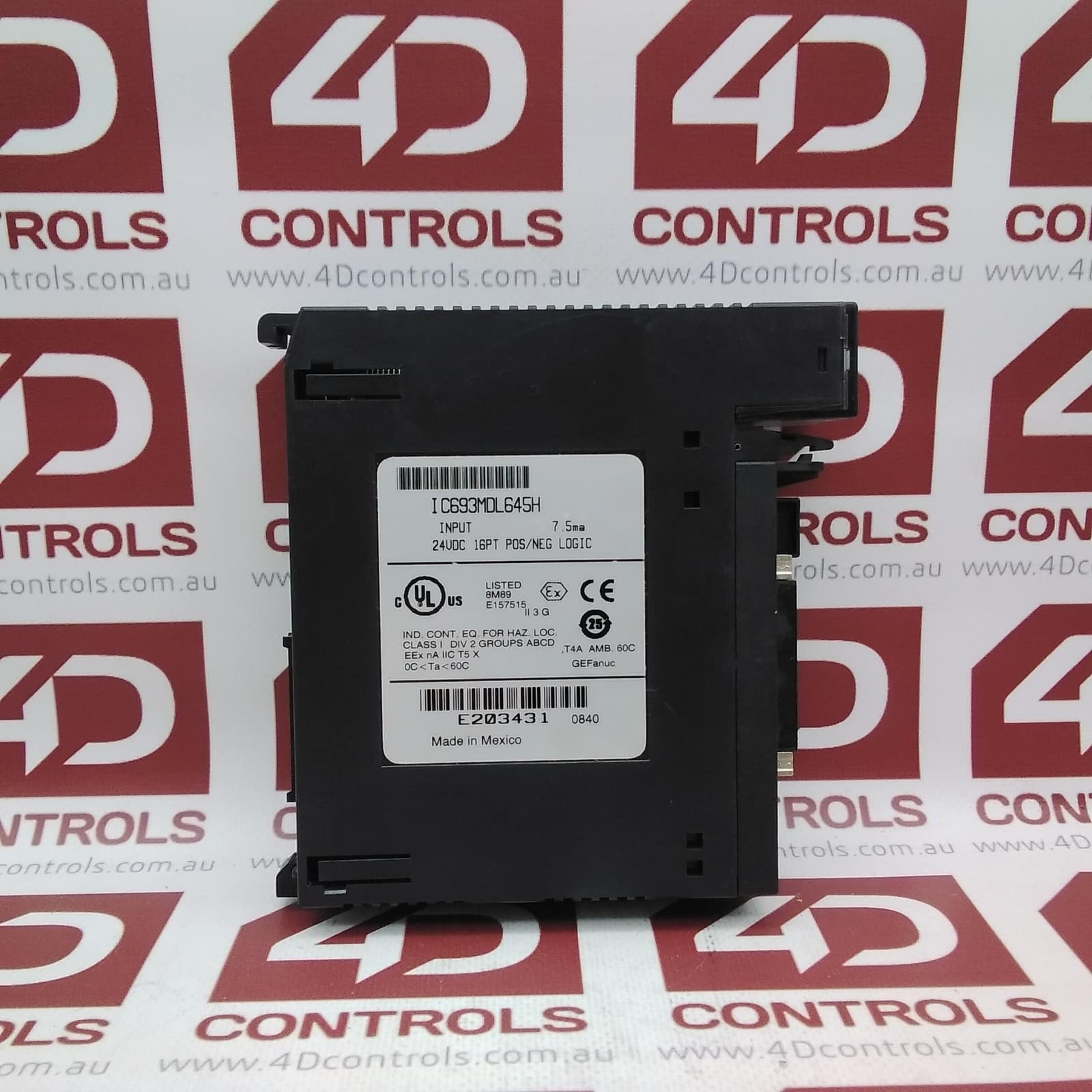 IC693MDL645 | GE Fanuc | Discrete Input Module, 16 Point, Used, Ser H