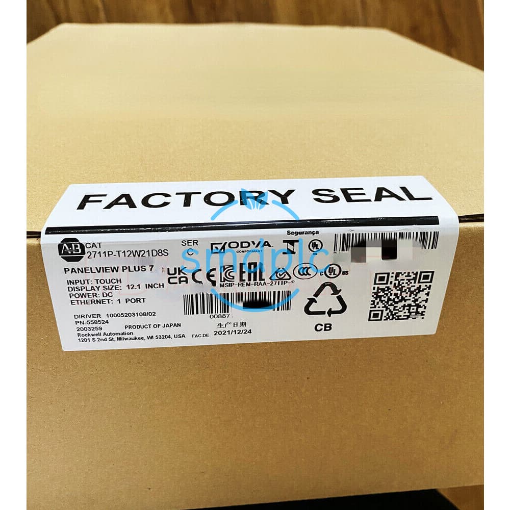 AB 2711P-T12W21D8S Original HMI Panel 2711P-T12W21D8S Spots Goods 1PCS GN