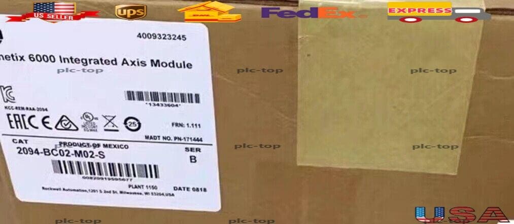AB Allen-Bradley 2094-BC02-M02-S Kinetix 6000 15kW/15A Integrated Axis Module