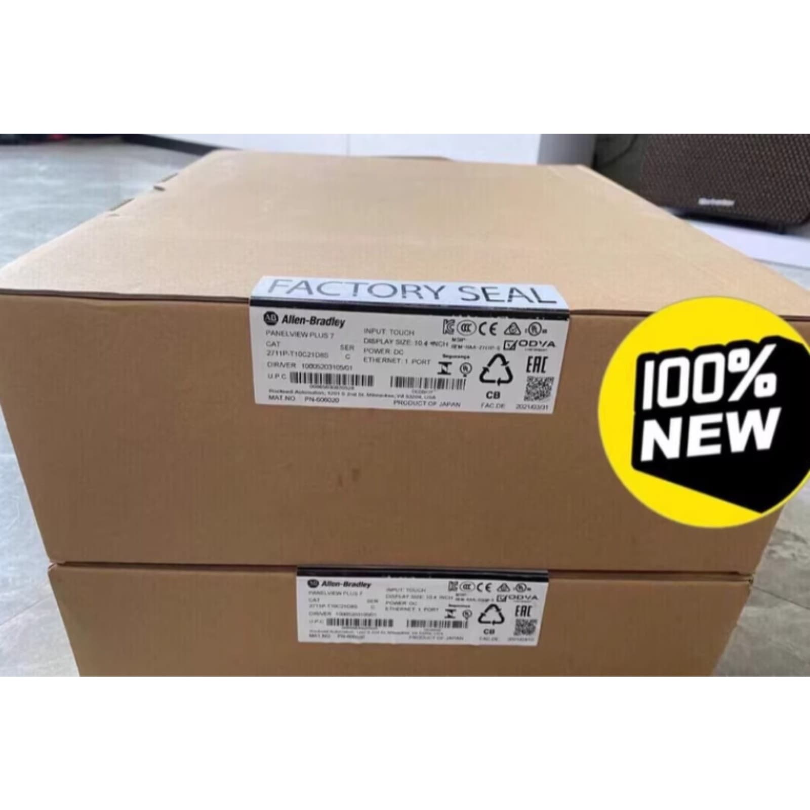 Free Tax 2711P-T12W21D8S PanelView AB Brand New 2711PT12W21D8S