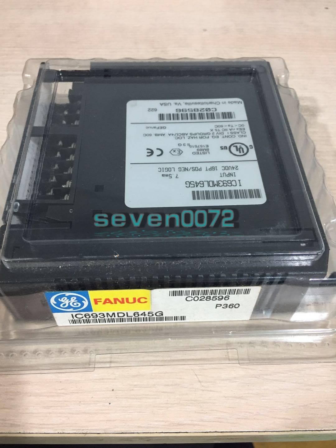 1X NEW GE Fanuc IC693MDL645G Module