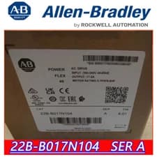Brand New A-B 22B-B017N104 Ser A PowerFlex 40 AC Drive 17A 5HP