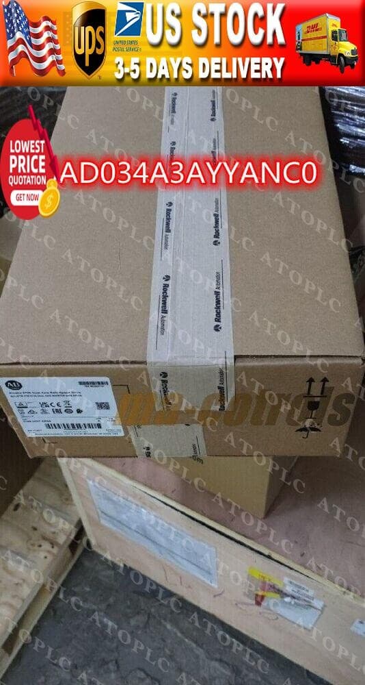 New Allen-Bradley 20AD034A3AYYANC0 Free Shipping