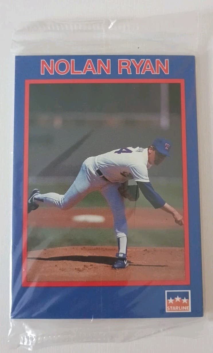 1990 SET OF LONG JOHN SILVER'S NOLAN RYAN 