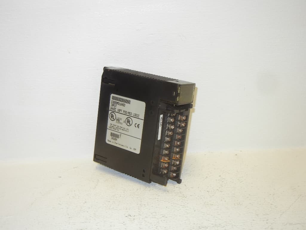 GE FANUC IC693MDL645D USED INPUT MODULE 24VDC 16PT POS/NEG LOGIC IC693MDL645D