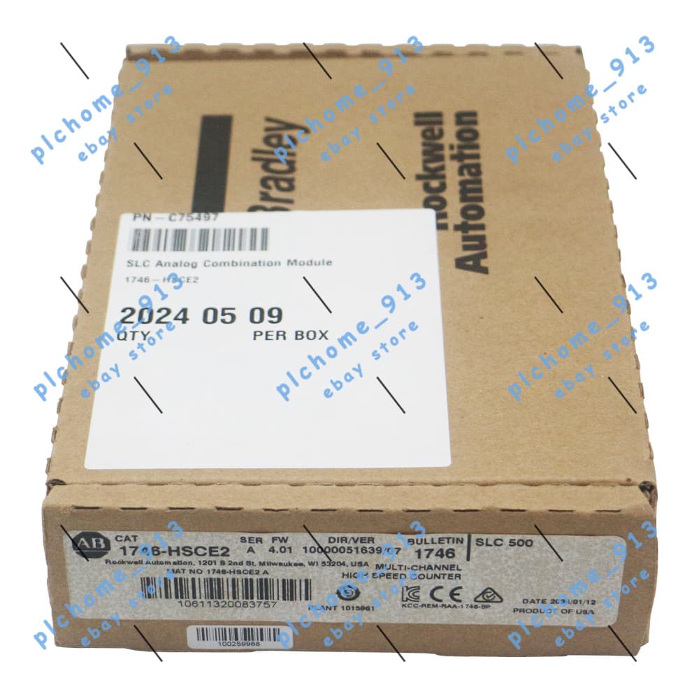 2024 New Allen Bradley 1746-HSCE2 1746 SLC Analog Combination Module