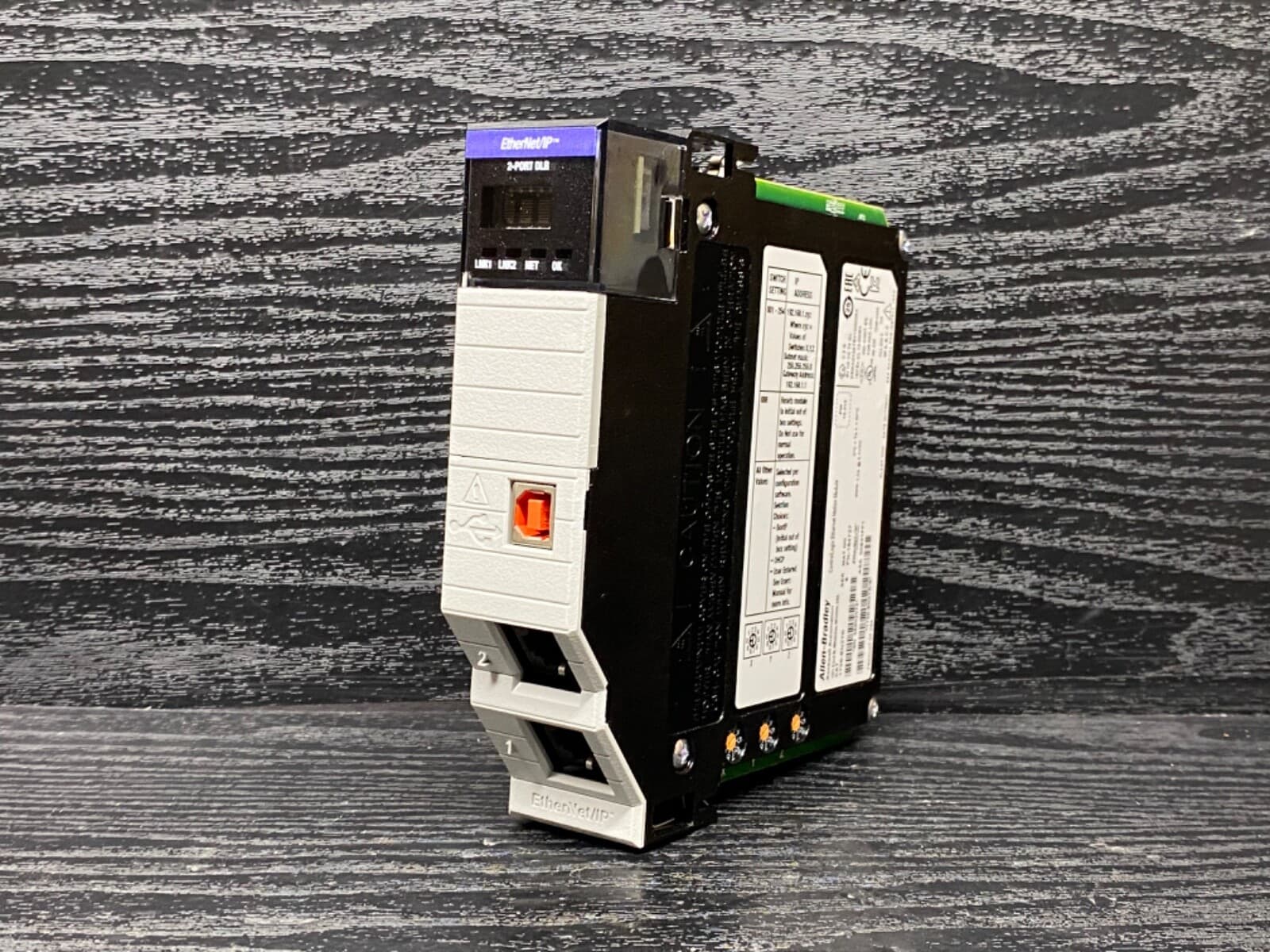 Allen Bradley 1756-EN3TR Ser B FW 10.010 ControlLogix Ethernet IP Module 2017