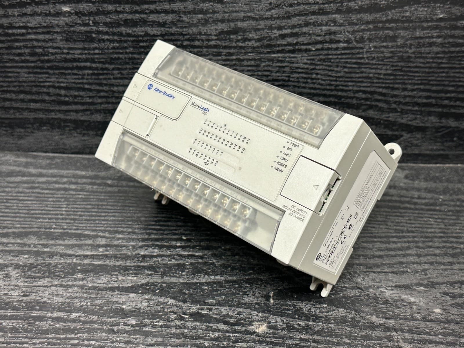 Allen Bradley 1762-L40BWA Ser C FRN 12 MicroLogix 1200 Controller Processor 40Pt