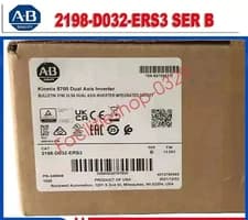 New Factory Sealed Allen Bradley 2198-D032-ERS3 /B Kinetix 5700 Dual Axis Module
