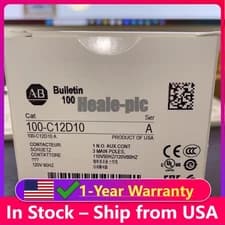 ALLEN BRADLEY. 100-C12D10 CONTACTOR 110/120V50/60HZ US Free Tax