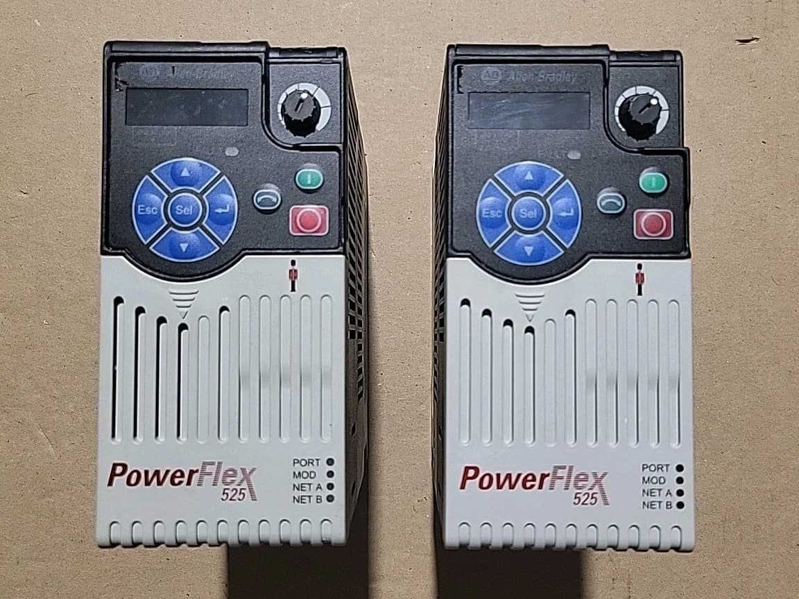 USED ALLEN BRADLEY 25B-D1P4N104 POWERFLEX 525 SER. A .5HP 25BD1P4N104