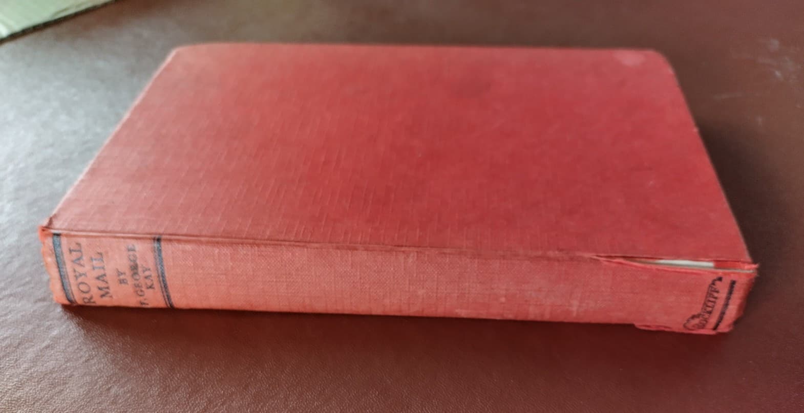 Royal Mail F. George Kay 1951 HB SIGNED by Arthur B. Lloyd-Baker Postal History