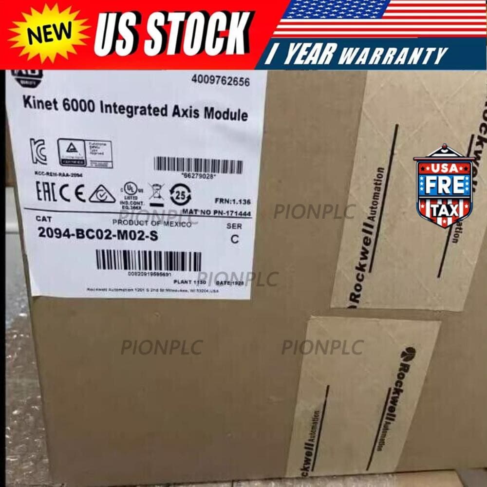 ~ Allen Bradley 2094-BC02-M02-S Kinetix 6000 15kW/15A Axis Module US Free Tax