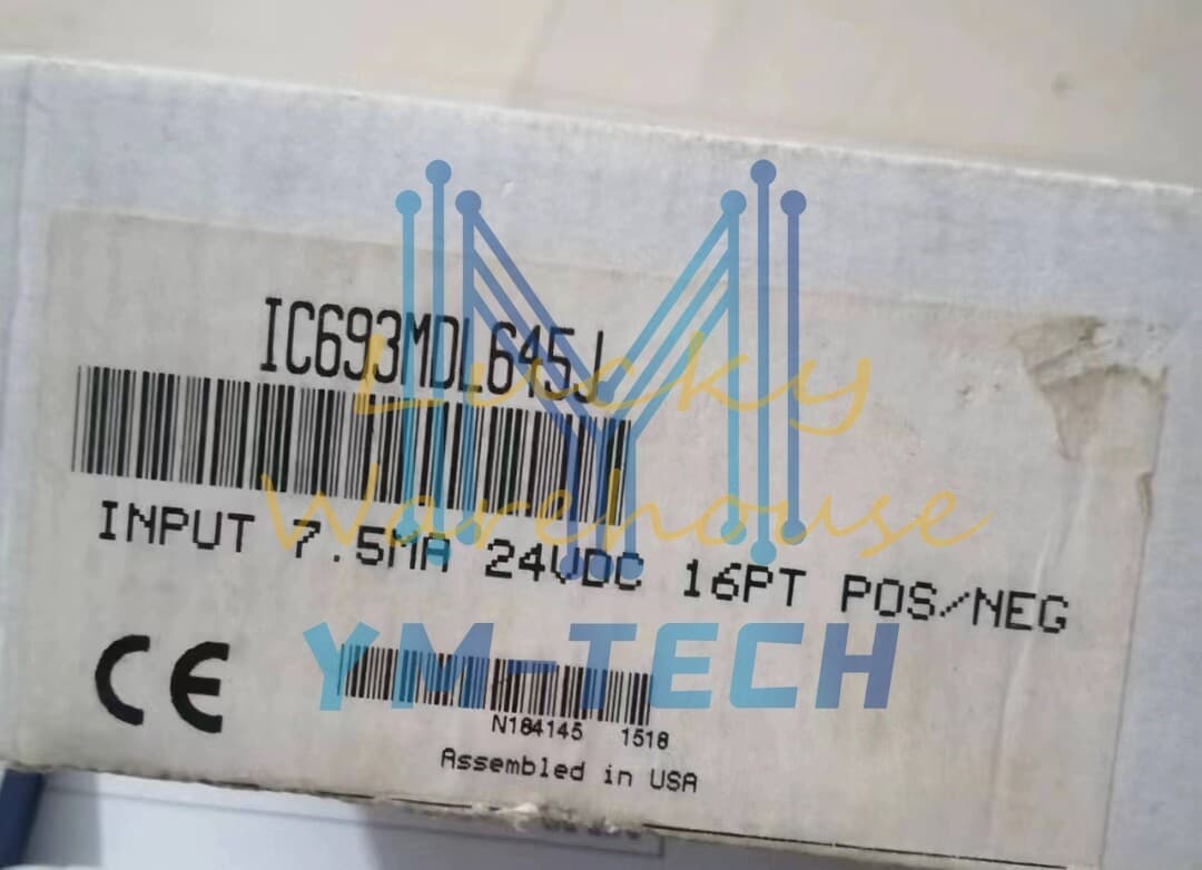 New In Box GE FANUC IC693MDL645J Input Module 24V ~