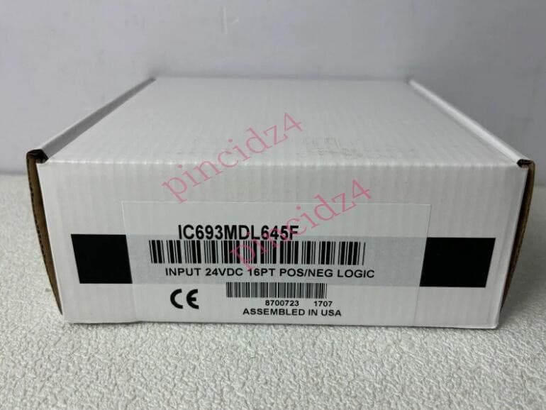 GE FANUC IC693MDL645F INPUT 24VDC 16PT POS/NEG LOGIC STOCK #L-539-C