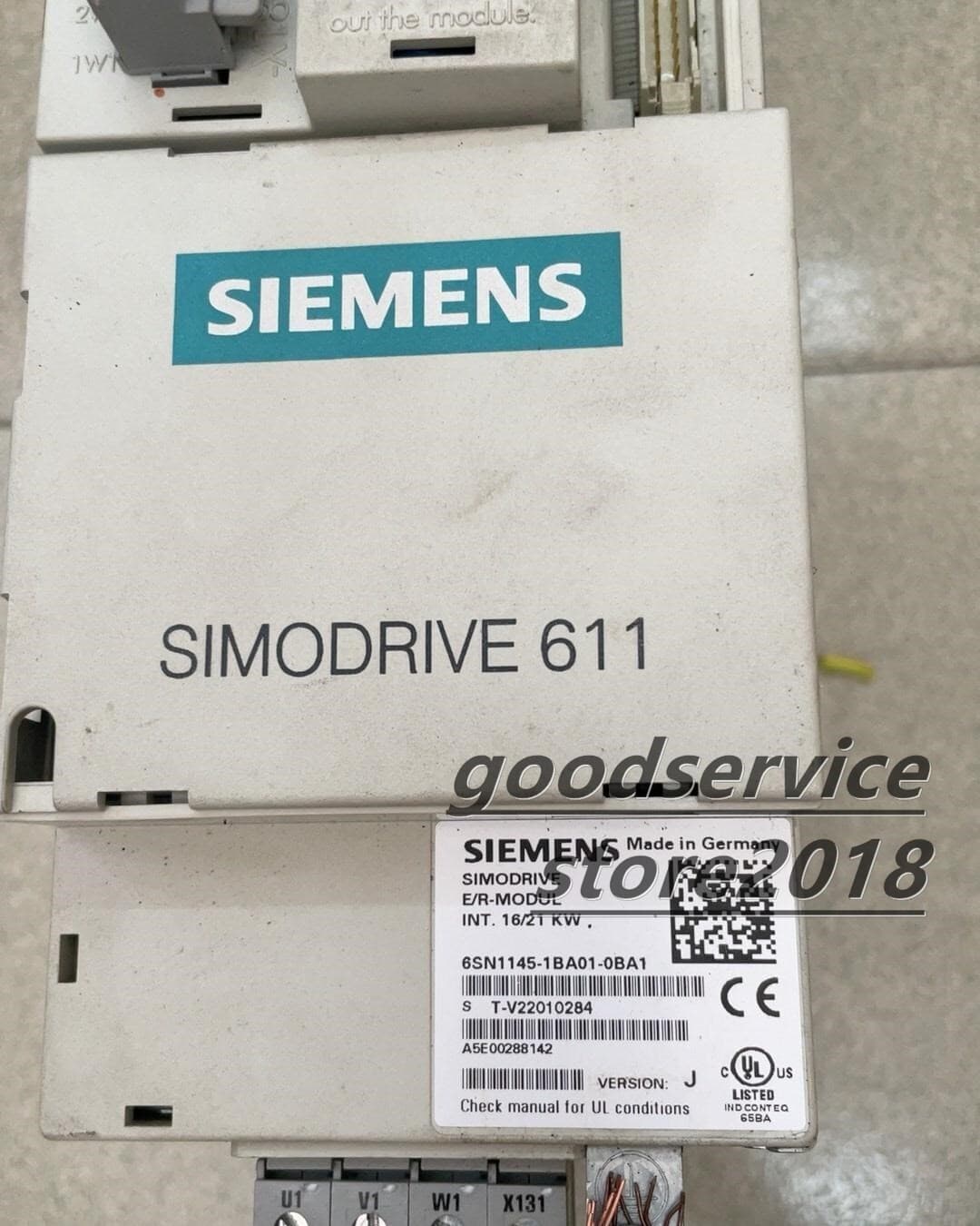 1PC Used & Tested SIEMENS 6SN1145-1BA01-0BA1 6SN1 145-1BA01-0BA1 Power Supply