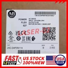 Allen-Bradley 25C-D4P0N114 Original Genuine Inverter New Sealed Free Shipping