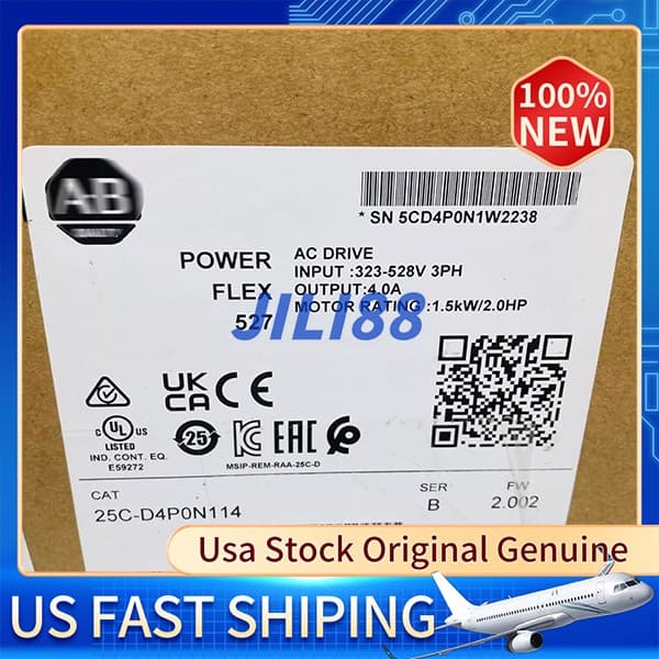 New Sealed 25C-D4P0N114 Allen-Bradley Original Genuine Inverter Free Shipping