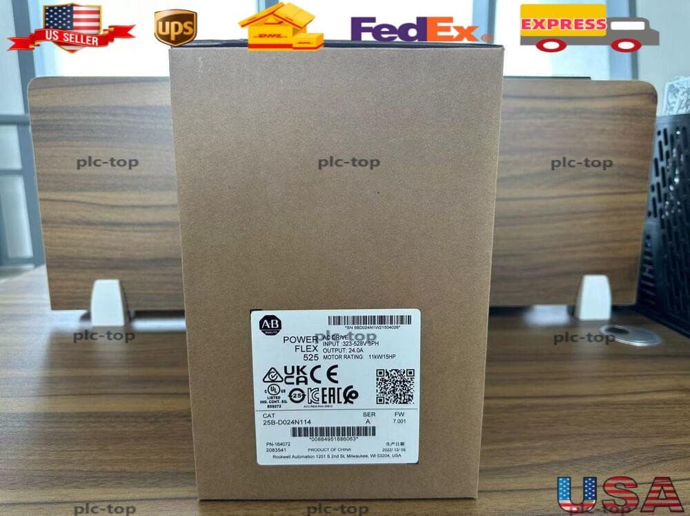 AB 25B-D024N114 /A Allen Bradley PowerFlex 525 AC Drive 11kW 15Hp