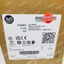 Allen-Bradley 25C-D4P0N114 Original Genuine Inverter New Sealed Free Shipping