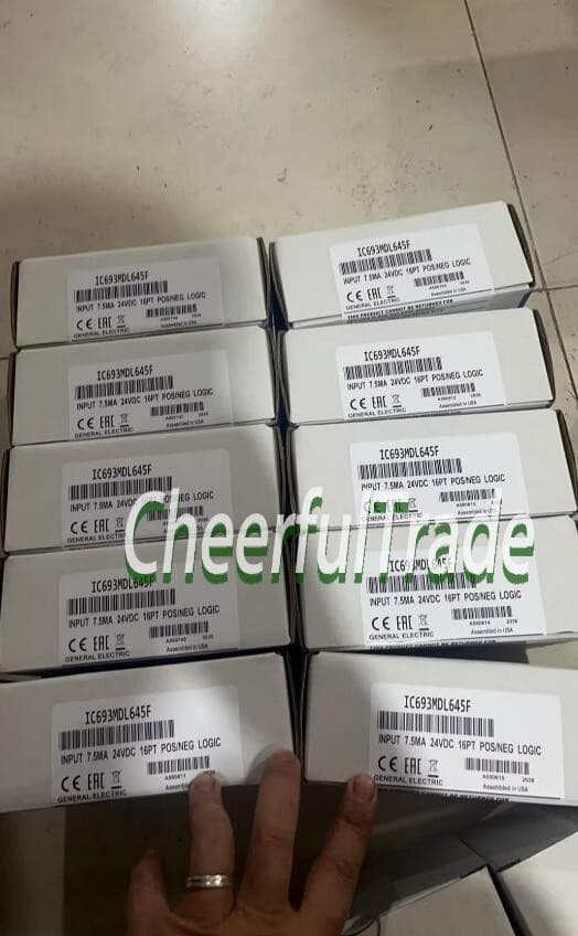 GE FANUC IC693MDL645F INPUT 24VDC 16PT POS/NEG LOGIC STOCK #L-539-C