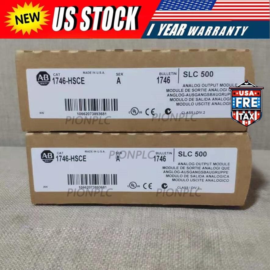 NEW FACTORY SEALED AB 1746-HSCE SER A SLC 500 HIGH SPEED MODULE 1746HSCE