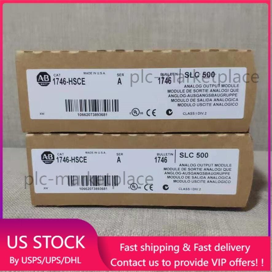 NEW FACTORY SEALED AB 1746-HSCE SER A SLC 500 HIGH SPEED MODULE 1746HSCE