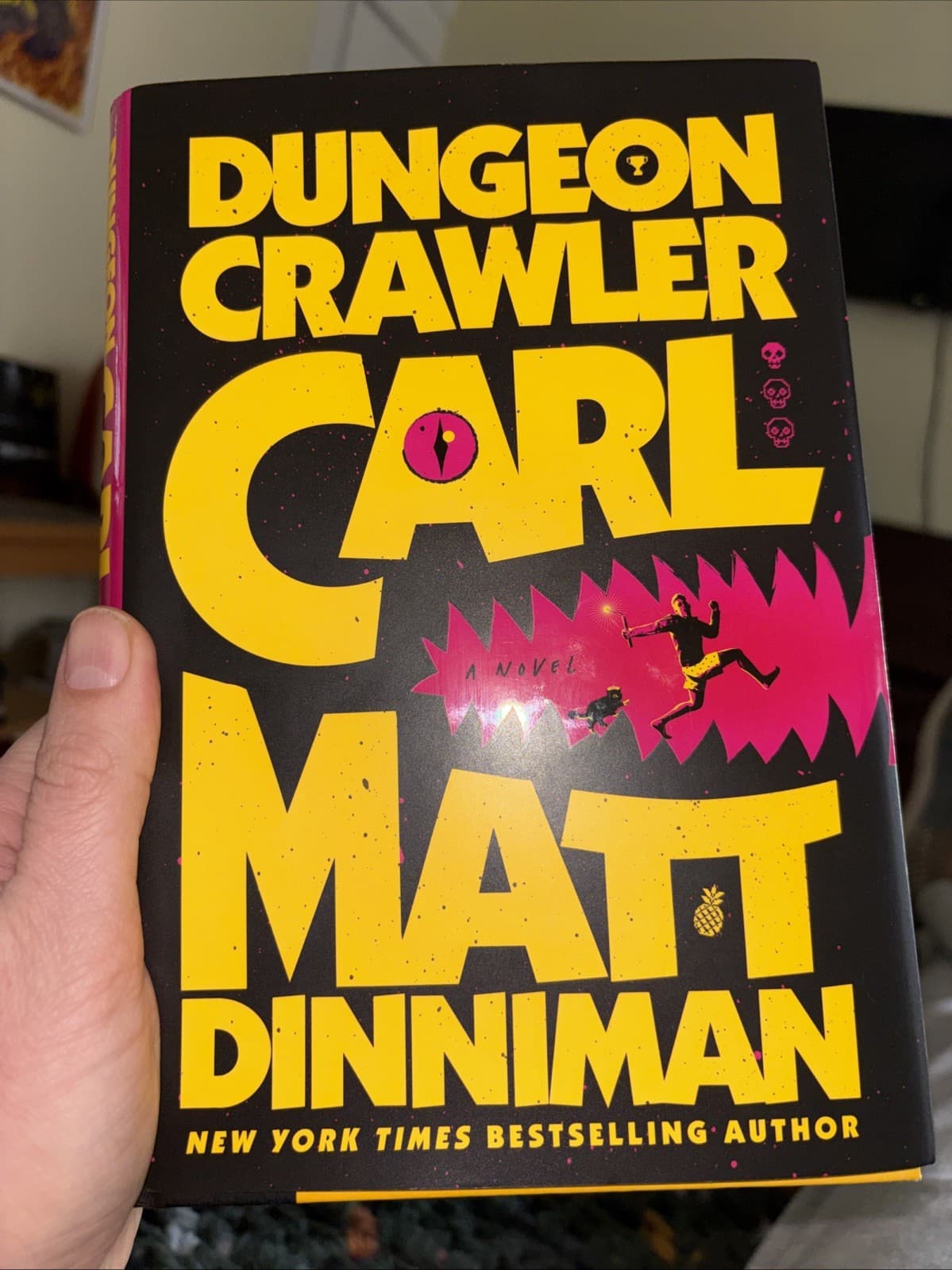 DUNGEON CRAWLER CARL by Matt Dinniman Hardcover (2024)